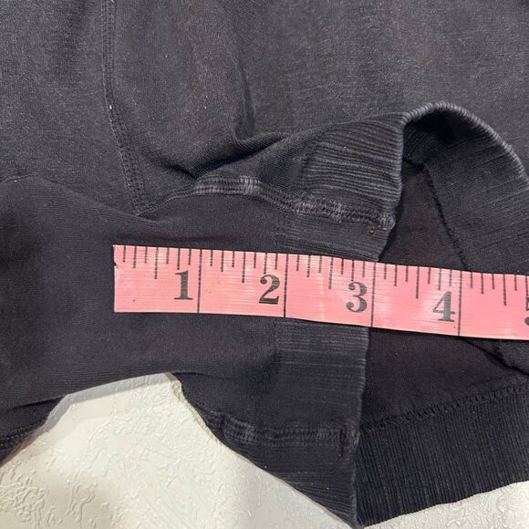 Free People Movement Black Seamless Ribbed High Rise Shorts XS/S - Picture 7 of 7
